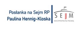 Posłanka na Sejm Paulina Hennig-Kloska